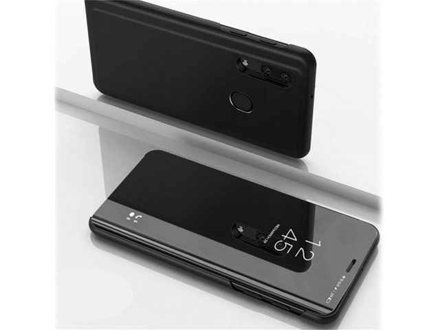 Чехол Yotrix FlipView case для Samsung Galaxy A30 (черный, пластиковый)