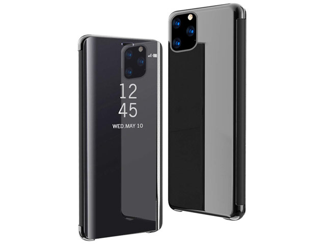 Чехол Yotrix FlipView case для Apple iPhone 11 pro max (черный, пластиковый)