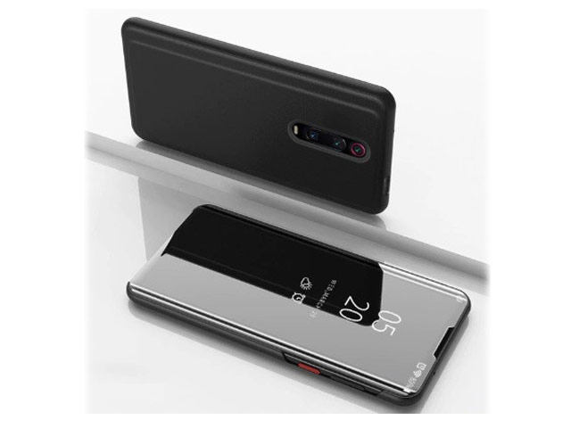 Чехол Yotrix FlipView case для Xiaomi Mi 9T (черный, пластиковый)