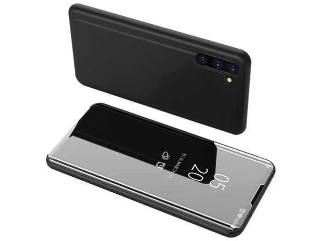 Чехол Yotrix FlipView case для Samsung Galaxy Note 10 (черный, пластиковый)