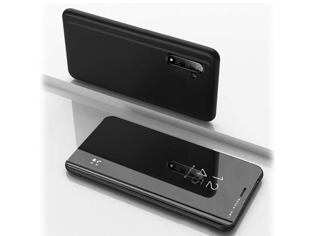 Чехол Yotrix FlipView case для Samsung Galaxy Note 10 (черный, пластиковый)