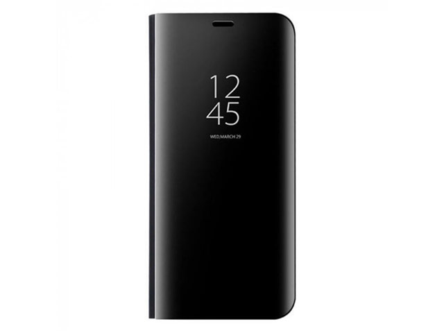 Чехол Yotrix FlipView case для Samsung Galaxy Note 10 plus (черный, пластиковый)