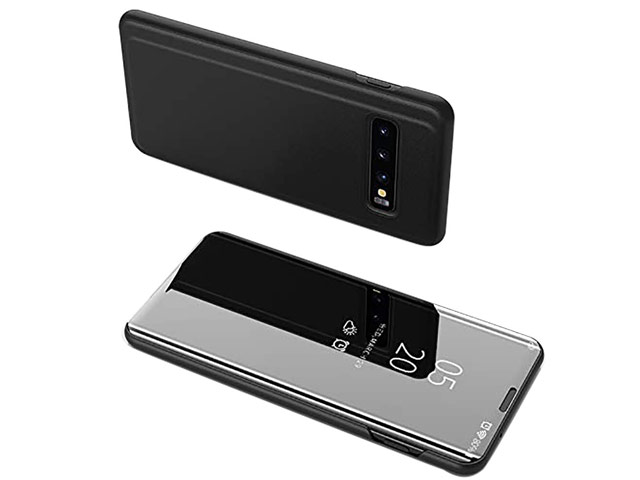 Чехол Yotrix FlipView case для Samsung Galaxy S10 (фиолетовый, пластиковый)