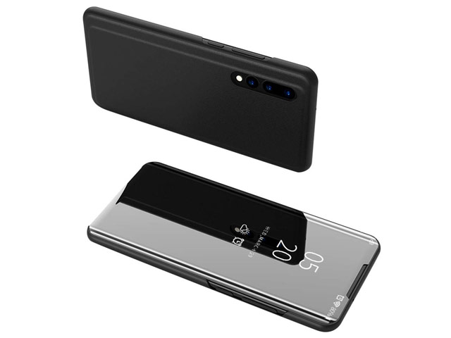 Чехол Yotrix FlipView case для Huawei P30 (черный, пластиковый)