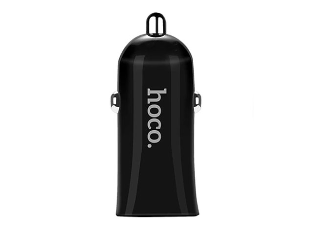 Зарядное устройство Hoco Car Charger Z12 универсальное (автомобильное, 2.4A, 2 x USB, черное)