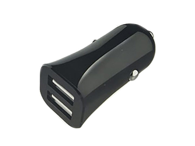 Зарядное устройство Hoco Car Charger Z12 универсальное (автомобильное, 2.4A, 2 x USB, черное)