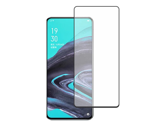 Защитное стекло Yotrix 3D Pro Glass Protector для Oppo Reno 2 (черное)