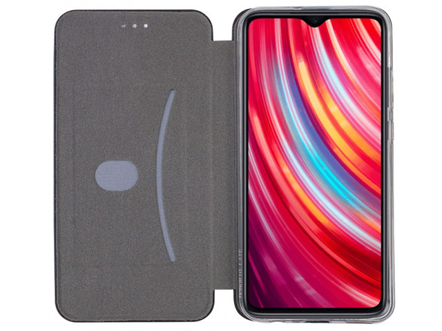 Чехол Yotrix FolioCase для Xiaomi Redmi Note 8 pro (красный, кожаный)