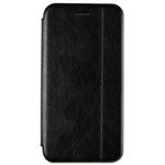 Чехол Yotrix FolioCase для Huawei P smart (черный, кожаный)