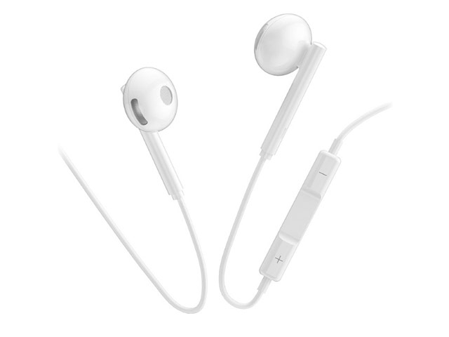 Наушники Hoco Acoustic Earphones L10 универсальные (USB Type C, белые, пульт/микрофон)