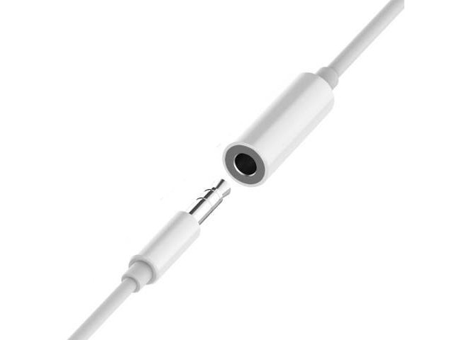 Адаптер Xiaomi ZMI Type-C to Headphone Adapter универсальный (USB Type C, miniJack 3.5 мм, белый)