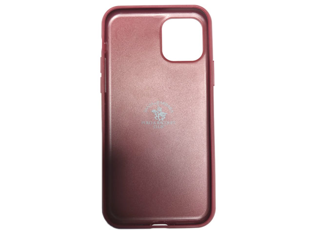 Чехол Santa Barbara Savanna для Apple iPhone 11 (красный, кожаный)