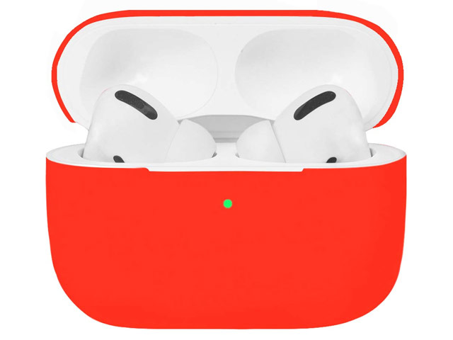 Чехол Synapse Protection Case для Apple AirPods pro (красный, силиконовый)