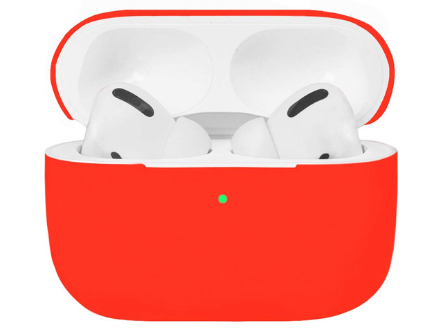 Чехол Synapse Protection Case для Apple AirPods pro (красный, силиконовый)
