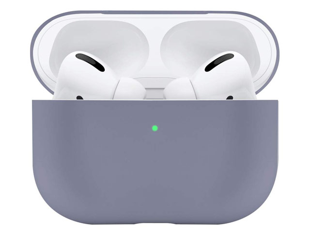 Чехол Synapse Protection Case для Apple AirPods pro (сиреневый, силиконовый)