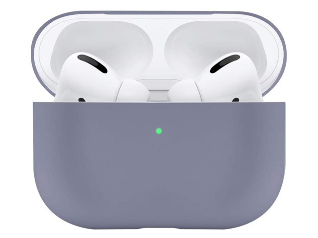 Чехол Synapse Protection Case для Apple AirPods pro (сиреневый, силиконовый)