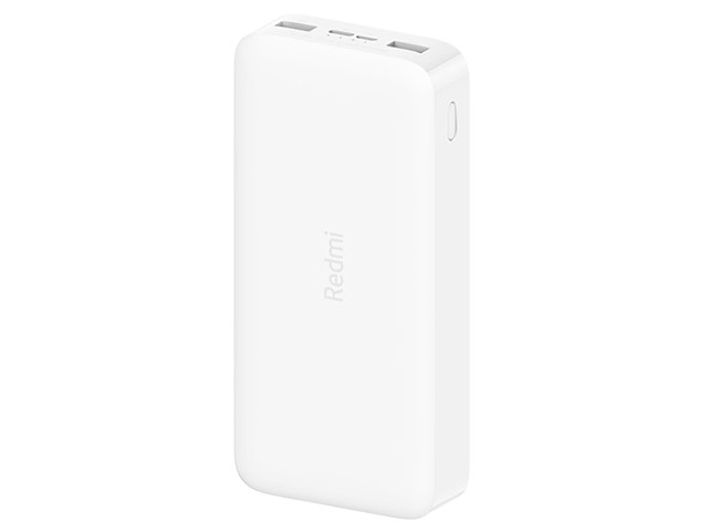 Внешняя батарея Xiaomi Redmi Power Bank универсальная (10000 mAh, белая, 2xUSB)