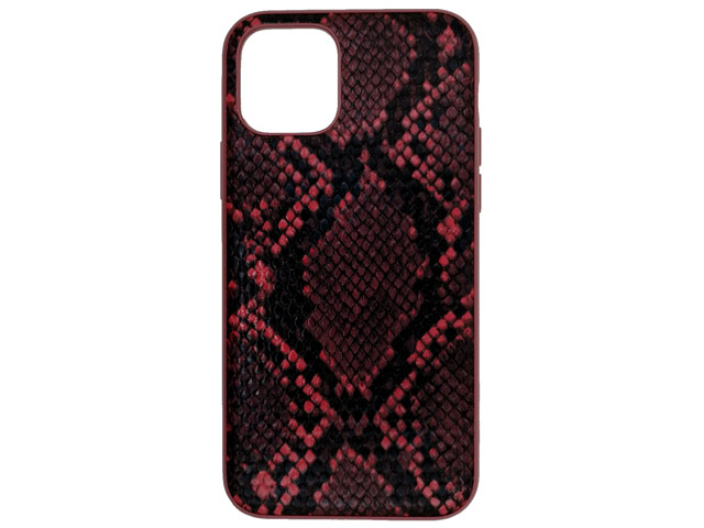 Чехол Kajsa Dale Glamorous Snake 2 для Apple iPhone 11 (красный, кожаный)