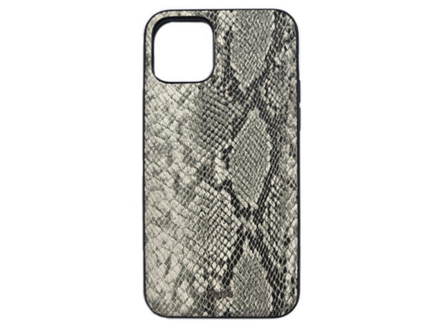 Чехол Kajsa Dale Glamorous Snake 2 для Apple iPhone 11 pro (серый, кожаный)