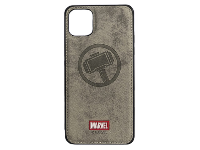 Чехол Marvel Avengers Leather case для Apple iPhone 11 pro (Thor, матерчатый)