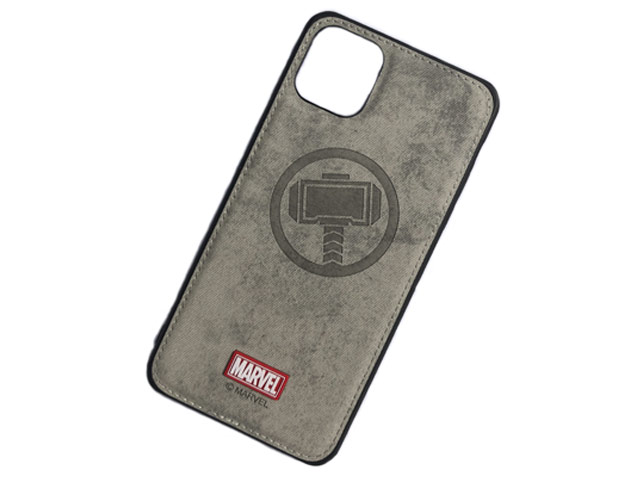 Чехол Marvel Avengers Leather case для Apple iPhone 11 pro max (Thor, матерчатый)