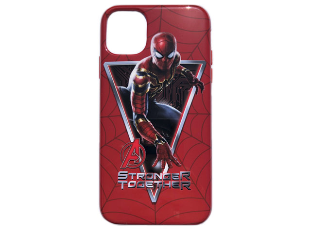 Чехол Marvel Avengers Hard case для Apple iPhone 11 (Spider-Man, пластиковый)
