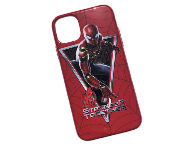 Чехол Marvel Avengers Hard case для Apple iPhone 11 (Spider-Man, пластиковый)