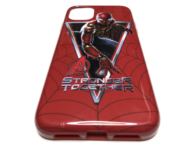 Чехол Marvel Avengers Hard case для Apple iPhone 11 (Spider-Man, пластиковый)