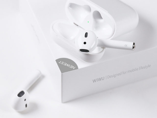 Беспроводные наушники WIWU Airbuds Bluetooth Earphone X Pro (белые, пульт/микрофон)