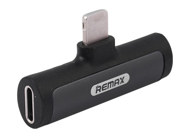 Адаптер Remax Audio Adapter RL-LA03i универсальный (Lightning, 3.5 мм miniJack, черный)