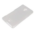 Чехол Jekod Soft case для Sony Xperia ZL L35h (белый, гелевый)