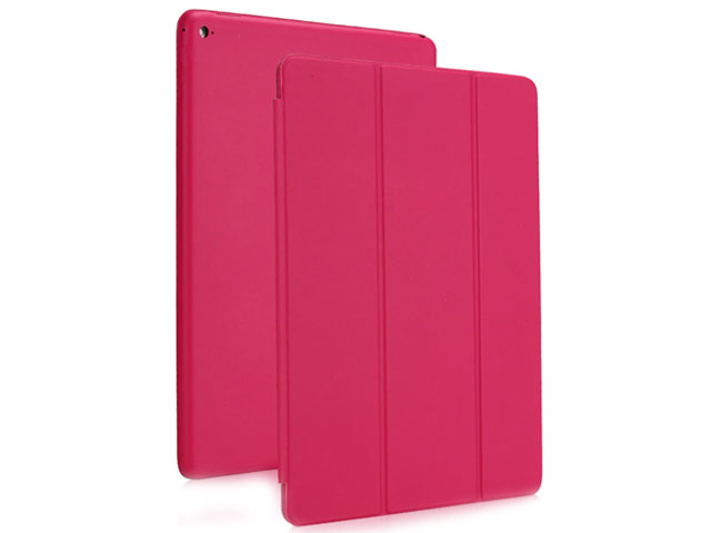 Чехол Yotrix SmarterCase для Apple iPad 10.2 (малиновый, кожаный)