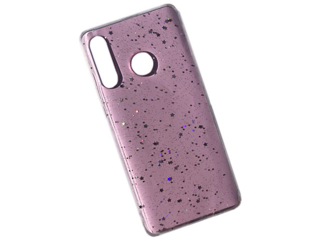 Чехол Yotrix GlitterFoil Case для Huawei P smart Z (розовый, гелевый)