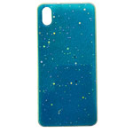 Чехол Yotrix GlitterFoil Case для Xiaomi Redmi 7A (голубой, гелевый)