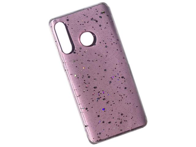 Чехол Yotrix GlitterFoil Case для Xiaomi Redmi 7 (розовый, гелевый)