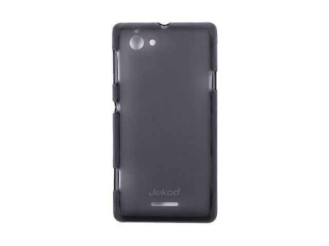 Чехол Jekod Soft case для Sony Xperia L S36h (черный, гелевый)