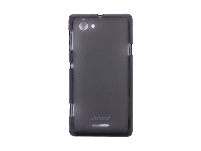 Чехол Jekod Soft case для Sony Xperia L S36h (черный, гелевый)