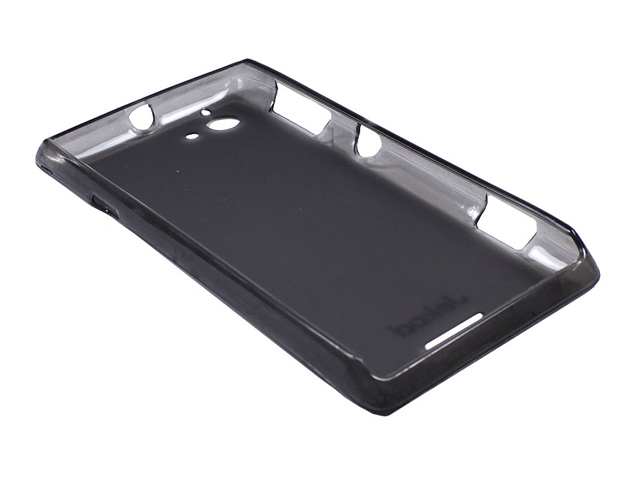 Чехол Jekod Soft case для Sony Xperia L S36h (черный, гелевый)