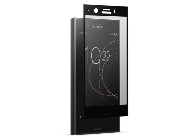 Защитное стекло Yotrix 3D Pro Glass Protector для Sony Xperia XZ1 compact (черное)