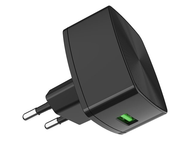 Зарядное устройство Hoco Quick Charger C70A универсальное (сетевое, 18W, Quick Charge 3.0, черное)