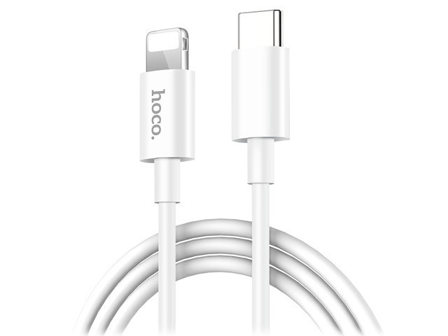 USB-кабель hoco Swift Cable X36 универсальный (Lightning, USB Type C, 1 метр, белый)