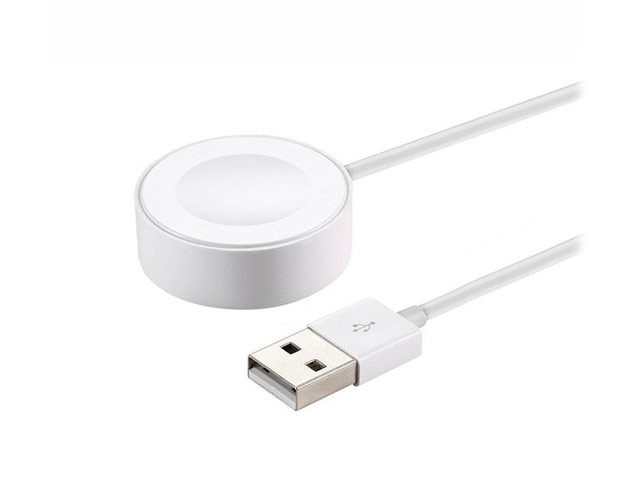 USB-кабель Piblue Watch Wireless Charger iW16 для Apple Watch 1/2/3/4 (3W, белый, 1 м)