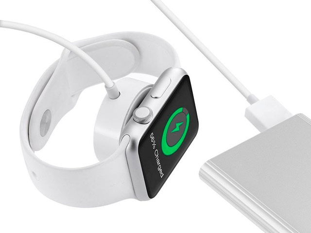 USB-кабель Piblue Watch Wireless Charger iW16 для Apple Watch 1/2/3/4 (3W, белый, 1 м)