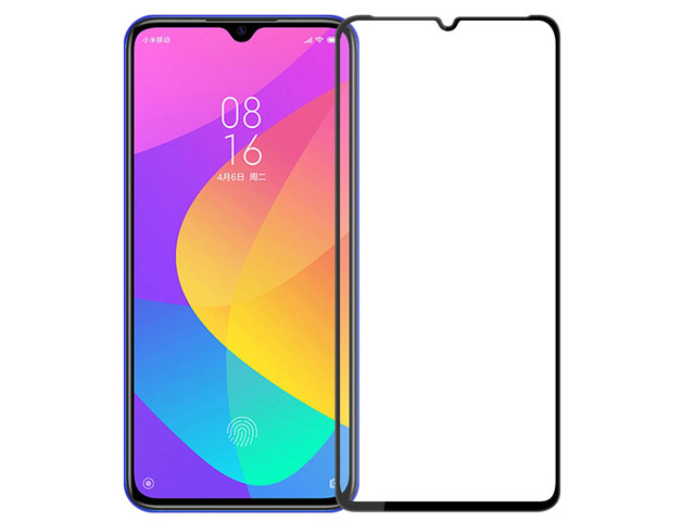 Защитное стекло Yotrix 3D Pro Glass Protector для Xiaomi Mi 9 lite (черное)