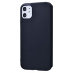 Чехол Yotrix LiquidSilicone Folio для Apple iPhone 11 (темно-синий, силиконовый)