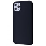 Чехол Yotrix LiquidSilicone Folio для Apple iPhone 11 pro (черный, силиконовый)