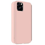 Чехол Yotrix LiquidSilicone Folio для Apple iPhone 11 pro (светло-розовый, силиконовый)