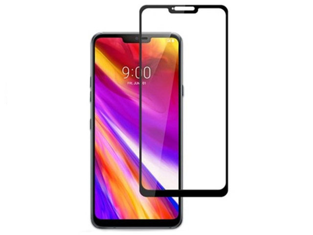 Защитное стекло Yotrix 3D Pro Glass Protector для LG G7 ThinQ (черное)