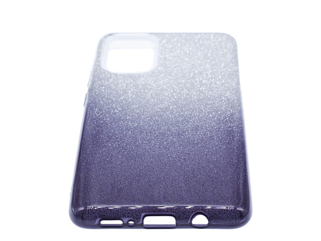 Чехол Yotrix GradientShine для Samsung Galaxy A51 (черный, гелевый)