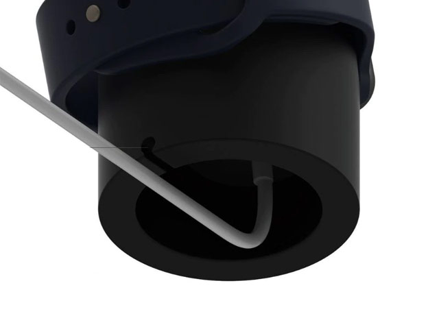 Подставка Synapse Charging Dock для часов Apple Watch (синяя, силиконовая)